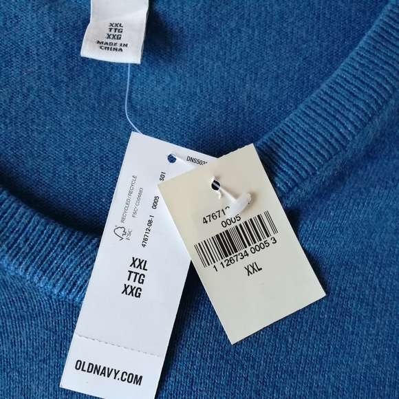 Old navy Men's new with tag sweater size XXL - Picture 8 of 10